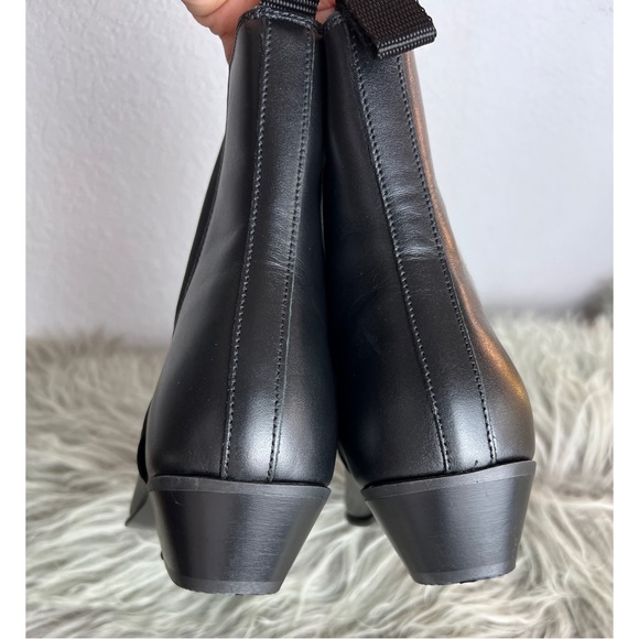 Underground England Chelsea Boots - Black Leather UK Size 6 - Picture 9 of 13